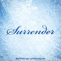 definition surrender