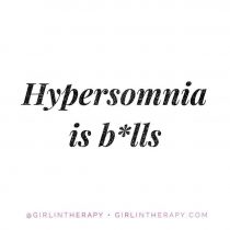 hypersomnia symptoms caused by depression - girlintherapy